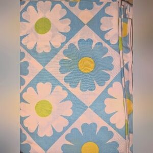 Vintage Floral 70s King Size Sheet and Fitted
